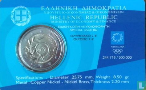 Greece 2 euro 2011 (coincard) ''XIII Special Olympic Summer Games 2011 in Athens" - Image 1