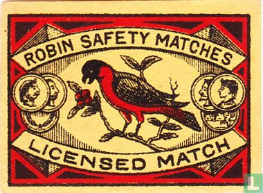 Robin safety matches