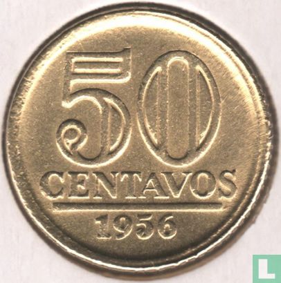 Brazil 50 centavos 1956 (type 2) - Image 1