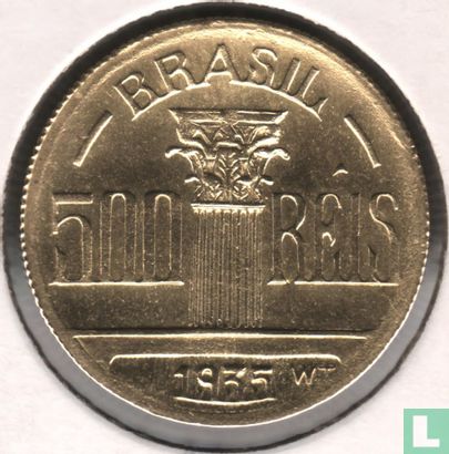 Brasilien 500 Réis 1935 - Bild 1