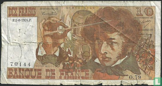 France - Berlioz 10 1974 . - Image 1