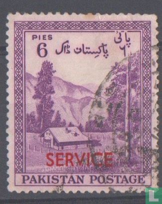 Landscape - Service stamp