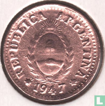 Argentinië 1 centavo 1947 - Afbeelding 1