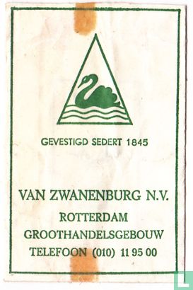 Van Zwanenburg N.V. - Afbeelding 1