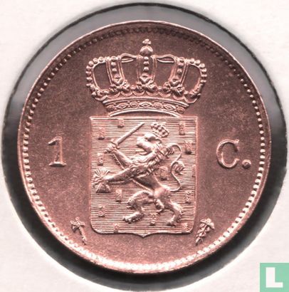 Nederland 1 cent 1876 - Image 2