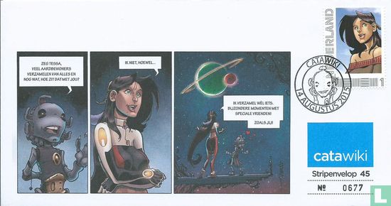 Stripenvelop 45: Tessa - Intergalactische agente