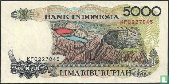 Indonesien 5.000 Rupiah 1998 - Bild 2