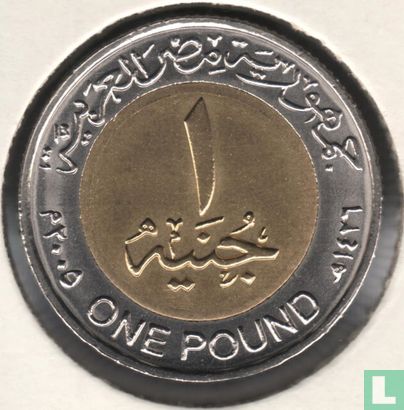 Egypte 1 pound 2005 (AH1426) - Afbeelding 1