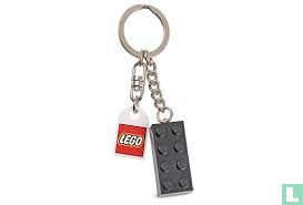 Lego 852098 Black Brick Key Chain - Image 2