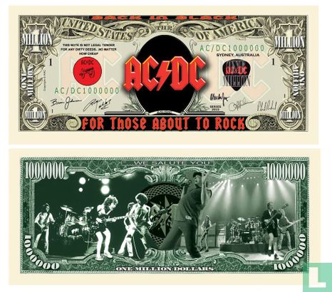 DOLLAR DE ROCK AC/DC