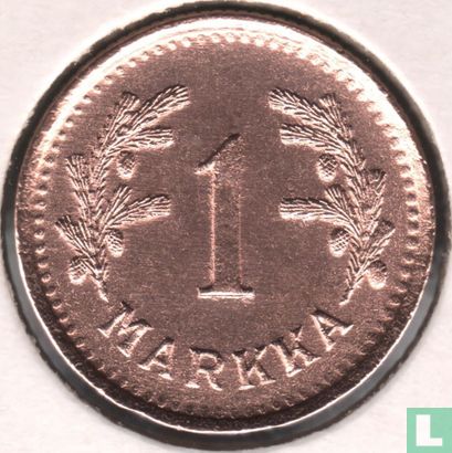 Finnland 1 Mark 1951 (Kupfer) - Bild 2