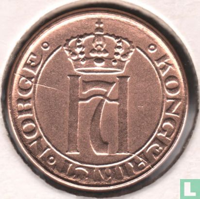 Norwegen 1 Øre 1948 - Bild 2