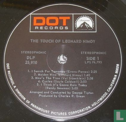 The Touch of Leonard Nimoy - Afbeelding 3