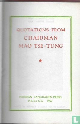 Quotations from Chairman Mao Tse-Tung - Bild 3