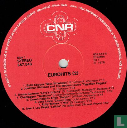 Euro Hits Vol.2 - Afbeelding 3