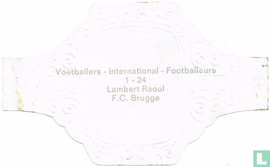 Lambert Raoul - F.C. Brugge - Afbeelding 2