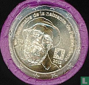 France 2 euro 2012 (rouleau) "100th anniversary of the birth of Henri Grouès named L'abbé Pierre" - Image 1