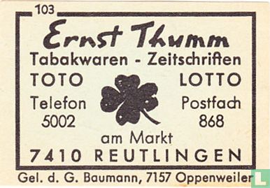 Ernst Thumm