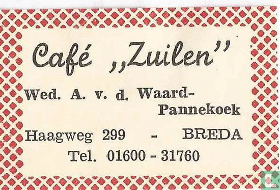 Café "Zuilen" 