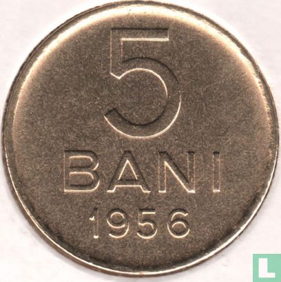 Romania 5 bani 1956 - Image 1