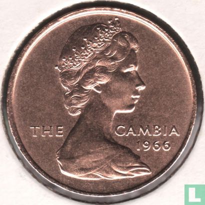 Gambia 1 penny 1966 - Afbeelding 1