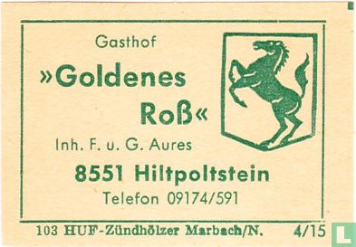 "Goldenes Ross" - F.u.G. Aures