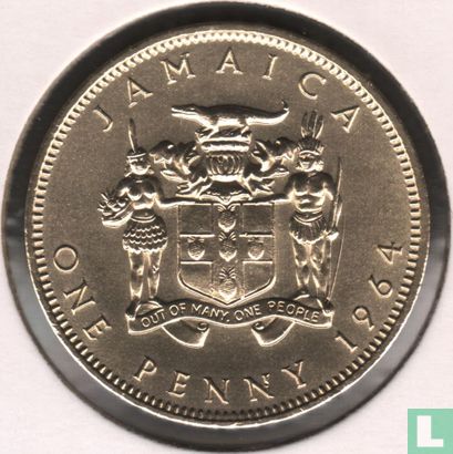 Jamaica 1 penny 1964 - Image 1