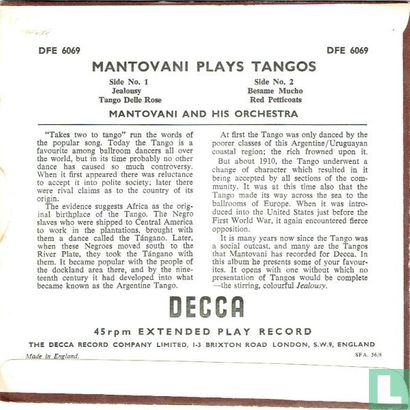 Mantovani Plays Tangos - Bild 2