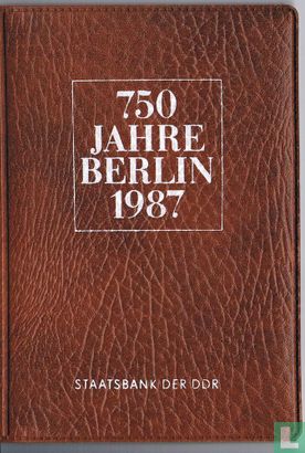 DDR combinatie set 1987 "750 years of Berlin" - Afbeelding 1