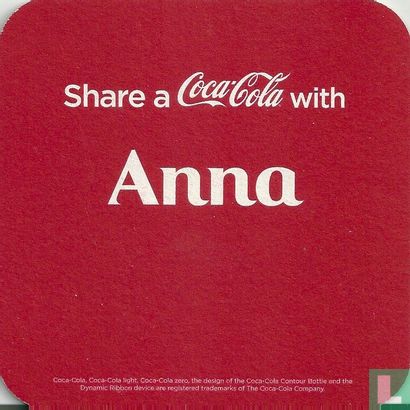 Share a Coca-Cola with Anna / Marc - Image 1