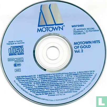 20 Motown Hits of Gold #2 - Image 3