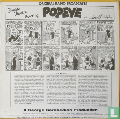 Popeye (Original Radio Broadcasts) - Afbeelding 2
