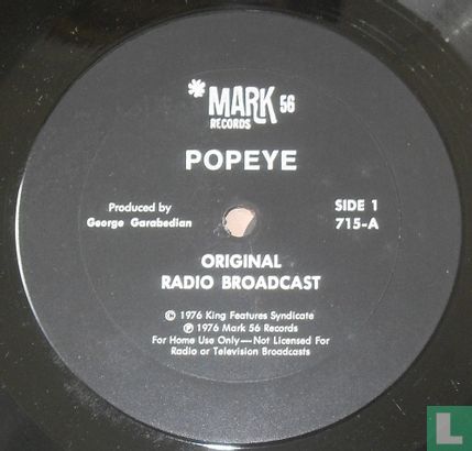 Popeye (Original Radio Broadcasts) - Afbeelding 3