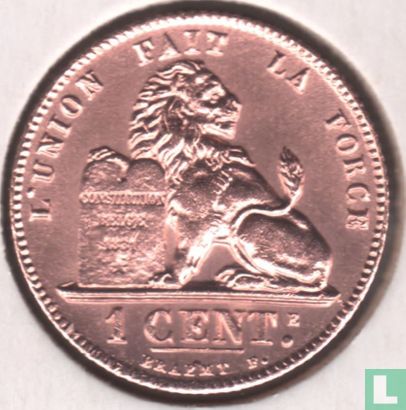 Belgique 1 centime 1901 (FRA) - Image 2