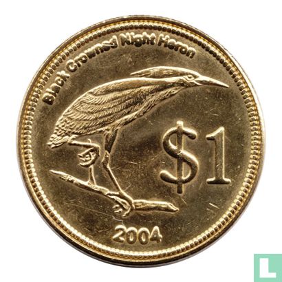 Cocos (Keeling) Islands 1 Dollar 2004 (Messing) - Image 1