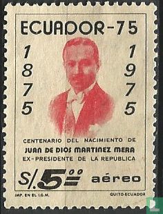 Präsident Juan de Dios Martinez Mera