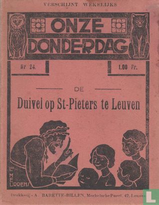 De duivel op St-Pieters te Leuven - Afbeelding 1