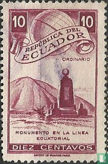 Denkmal auf dem Äquator