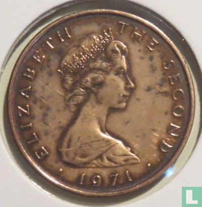 Man 1 new penny 1971 - Afbeelding 1