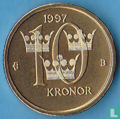 Suède 10 kronor 1997 - Image 1
