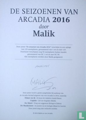 De seizoenen van Arcadia 2016 - Afbeelding 2