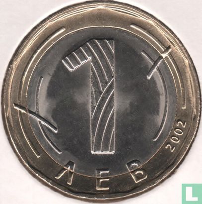 Bulgarije 1 lev 2002 - Afbeelding 1