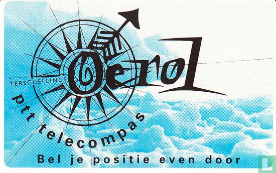 PTT Telecompas Terschelling Oerol 1996 - Afbeelding 1
