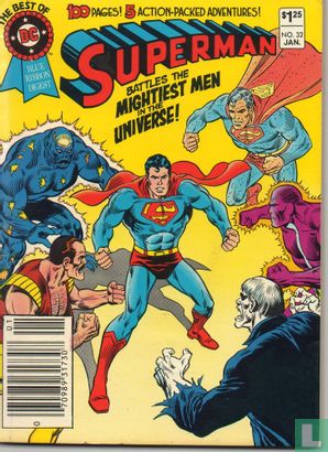 superman battles the mightiest men in the universe - Afbeelding 1