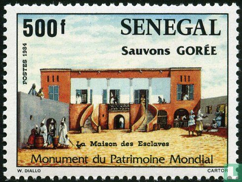 Campagne voor het behoud van het eiland Gorée