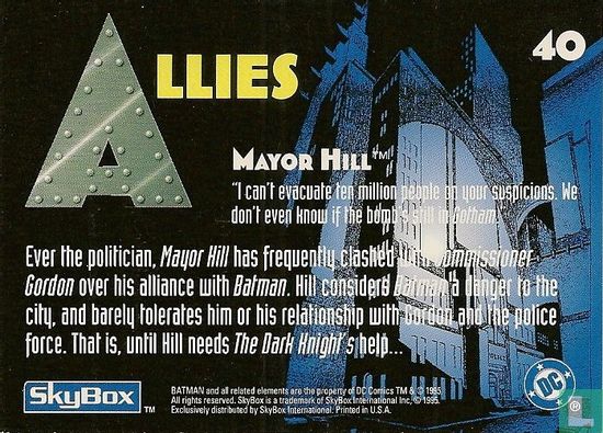 Mayor Hill - Image 2