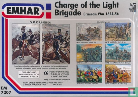Charge de la Brigade légère de guerre de Crimée 1854-1856 - Image 2