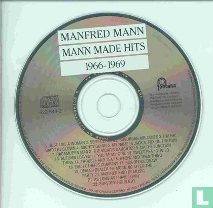 Mann Made Hits and other Delicacies 1966-1968 - Afbeelding 3