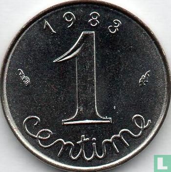 Frankreich 1 Centime 1983 - Bild 1