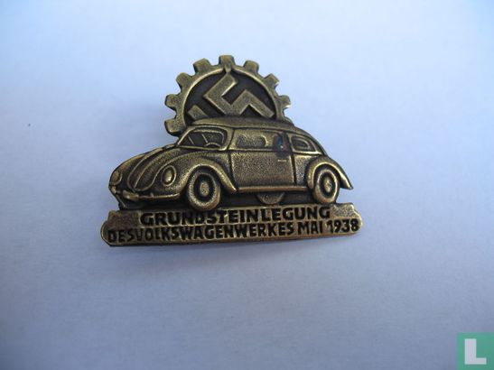 Grundsteinlegung des Volkswagenwerkes Mai 1938 - Bild 1